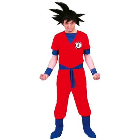 Déguisement Sangoku adulte idéal pour incarner un super héros de manga Déguisement Sangoku adulte idéal pour incarner un super héros de manga