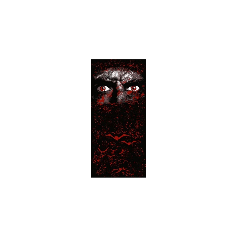 Chemin de table vampire noir et rouge