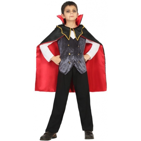 déguisement de vampire de l'ombre pour garçons de 3 à 12 ans - monstres et vampires halloween