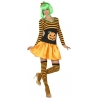Déguisement citrouille pour femme "Happy Halloween" avec shorty humoristique Déguisement citrouille pour femme "Happy Halloween" avec shorty humoristique