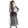 Déguisement mariée zombie fille avec robe et voile - costume halloween