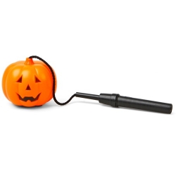 Lanterne citrouille lumineuse petit format (9 x 9 cm)