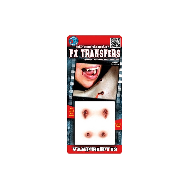 Morsures de vampire transfert 3D