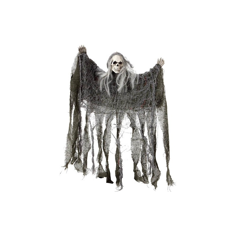 Squelette en guenille à suspendre, décoration Halloween - WA314A