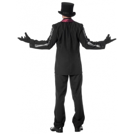 déguisement fête des morts mexicaine, veste mexicaine pour homme - costume halloween