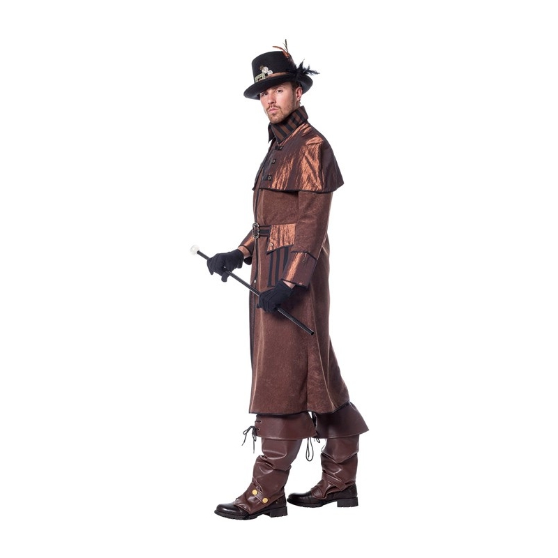 Adoptez un style retro futuriste vêtu de ce costume steampunk pour homme - SA047S