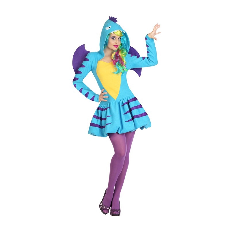 Déguisement de dragon pour femme - costume animal prehistorique