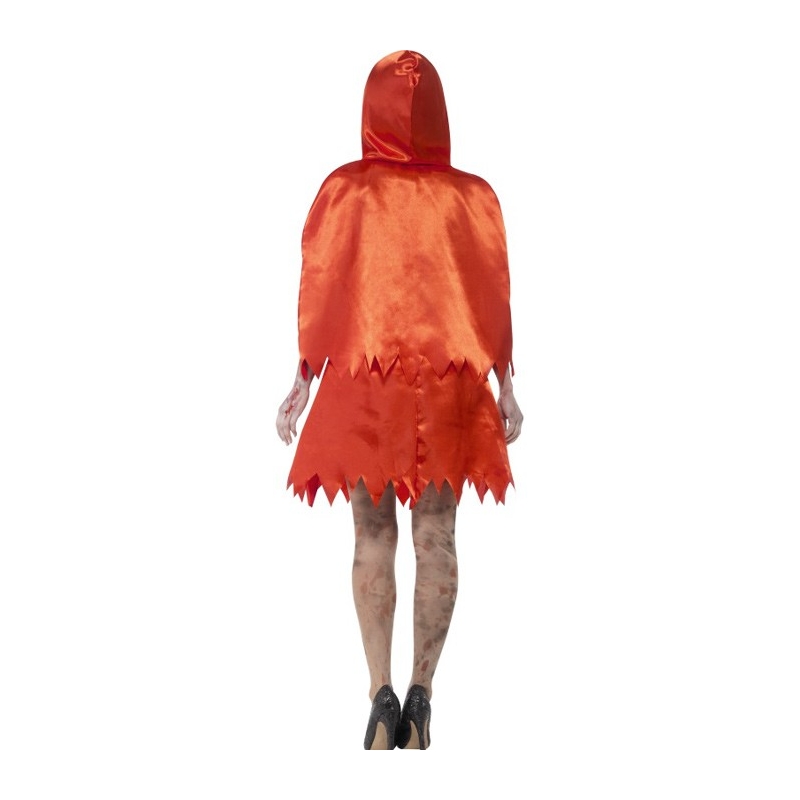 deguisement femme zombie, chaperon rouge halloween - BZ306S