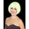 perruque lumineuse carré court femme, brille dans le noir perruque lumineuse carré court femme, brille dans le noir