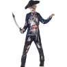 Déguisement de pirate zombie pour garçon avec haut, pantalon et chapeau de pirate Déguisement de pirate zombie pour garçon avec haut, pantalon et chapeau de pirate