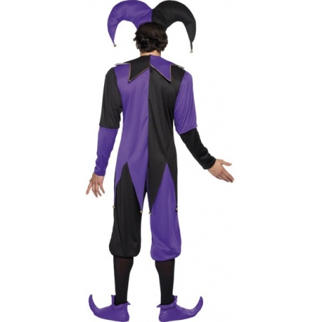 Incarnez un bouffon du moyen age vêtu de ce costume de bouffon medieval pour homme Incarnez un bouffon du moyen age vêtu de ce costume de bouffon medieval pour homme