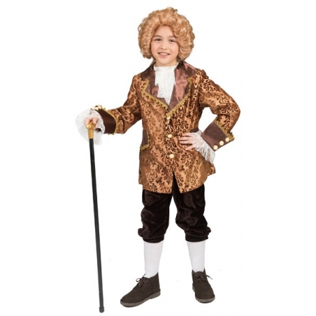 Déguisement marquis garçon baroque