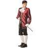 Déguisement marquis pour homme de couleur bordeaux, costume vénitien disponible en grandes tailles Déguisement marquis pour homme de couleur bordeaux, costume vénitien disponible en grandes tailles