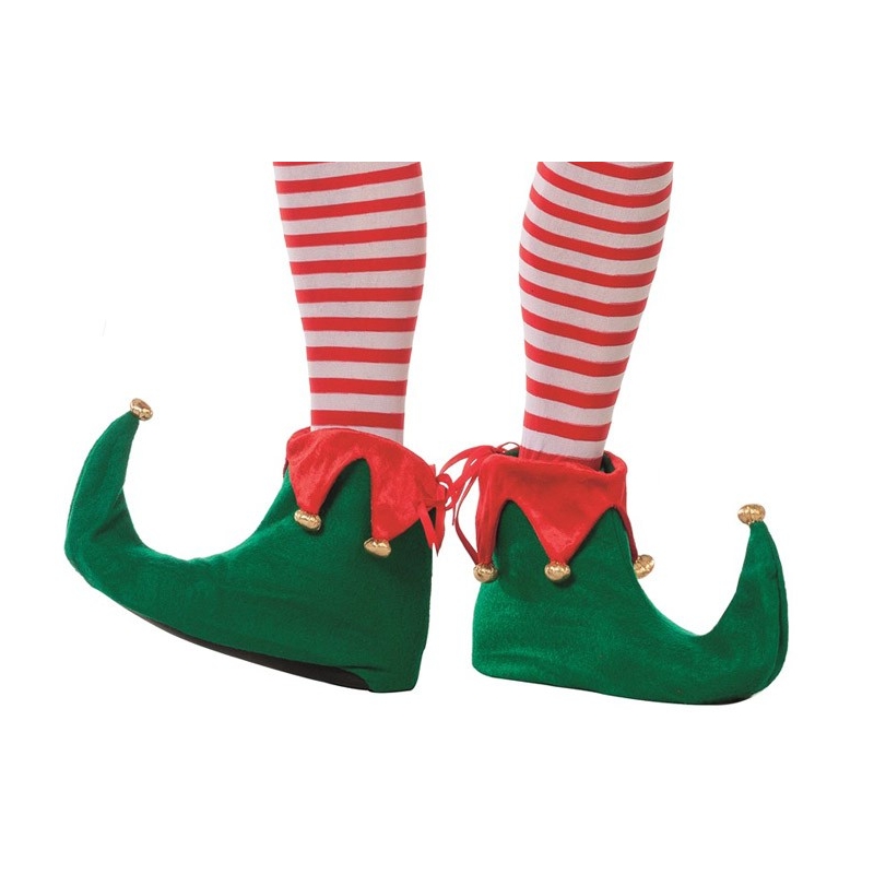 Chaussons de lutin de Noël pour adulte