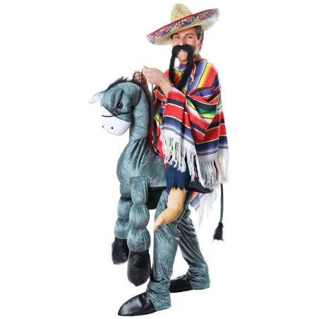 Déguisement porteur, montez sur un âne à l'occasion de votre soirée déguisée Mexicaine - costume animal humoristique