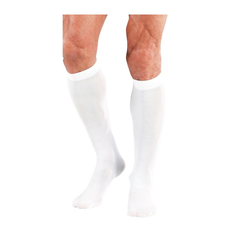Chaussettes blanches mixtes 70 deniers - costume marquis 