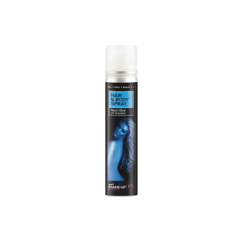 Spray bleu cheveux et corps