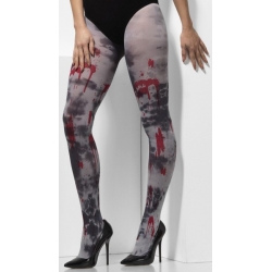 Paire de collants opaques zombie pour femme