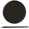 Maquillage à l'eau noir avec pinceau