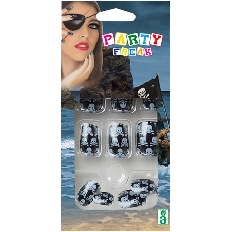 Faux ongles pirate pour femme 