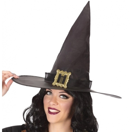 Chapeau sorcière noire