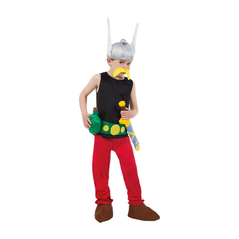 Déguisement Astérix enfant avec gourde et glaive - Bande dessinée & dessin animé