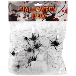 Halloween Activité Kit De Décoration De Toile D'araignée D'Halloween - 20 G De Mélange De Activite Halloween