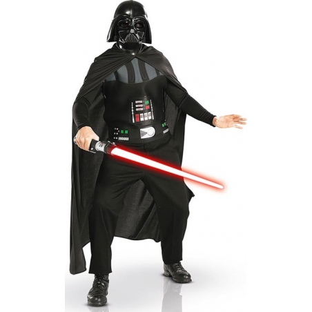 Kit déguisement Dark Vador pour adulte avec masque et sabre laser - Star Wars