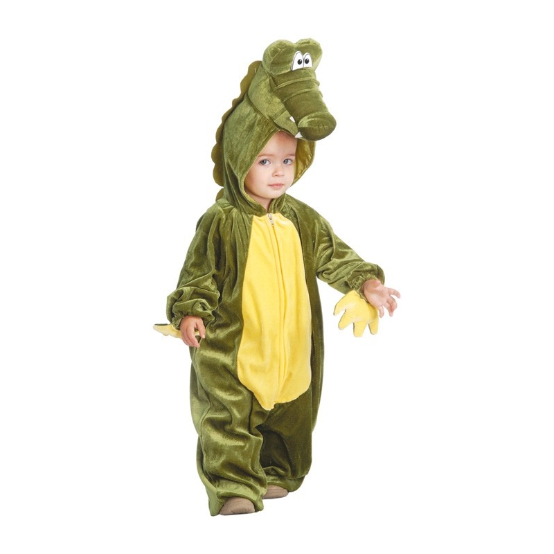 Déguisement crocodile bébé 6 / 12 mois et 12 / 24 mois - animaux et personnages de dessins animés