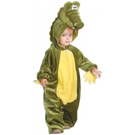 Déguisement crocodile bébé 6 / 12 mois et 12 / 24 mois - animaux et personnages de dessins animés Déguisement crocodile bébé 6 / 12 mois et 12 / 24 mois - animaux et personnages de dessins animés