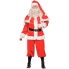 Costume de Père Noël velours avec cape, déguisement disponible en grandes tailles
