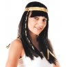 Perruque égyptienne avec bandeau, incarnez la ravissante Cléopâtre 