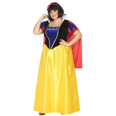 Déguisement princesse blanche neige grande taille, incarnez une véritable princesse de dessin animé Disney