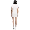 Déguisement infirmière sexy pour femme avec robe et coiffe d'infirmière Déguisement infirmière sexy pour femme avec robe et coiffe d'infirmière