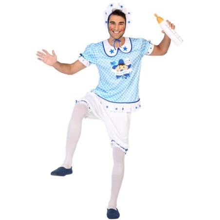 déguisement de bébé pour homme idéal pour fêter un enterrement de vie de garçon