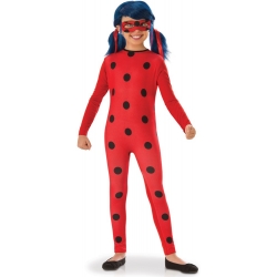 Ladybug,déguisement Miraculous Ladybug avec combinaison et masque pour filles de 3 à 10 