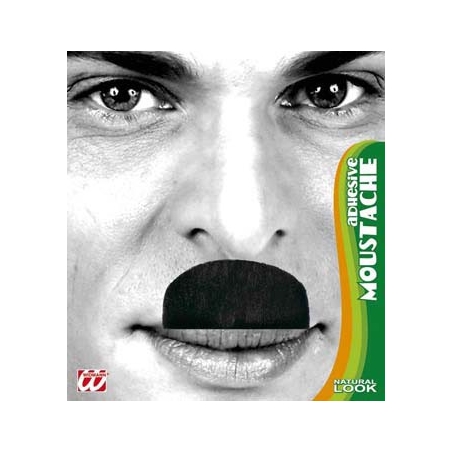 Moustaches Charlot auto adhesives - accessoire déguisement Charlie Chaplin