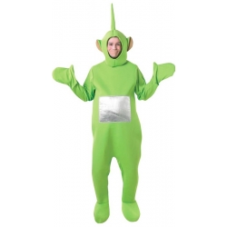 Costume télétubbies vert, incarnez Dipsy le célèbre télétubbies de la série TV des années 90
