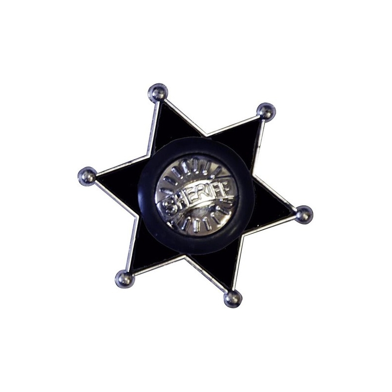 Étoile de shérif en PVC