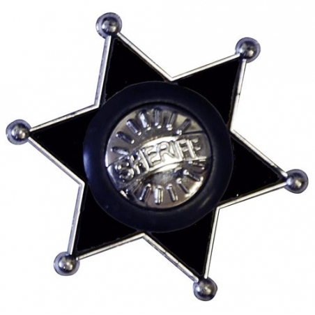 Étoile de shérif en PVC
