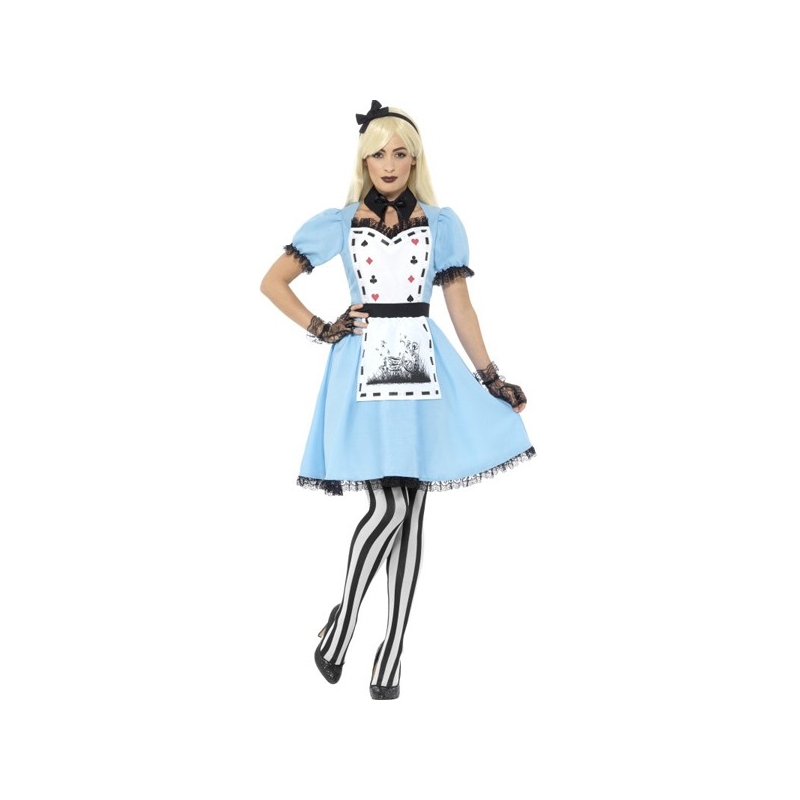 Déguisement Alice gothique adulte