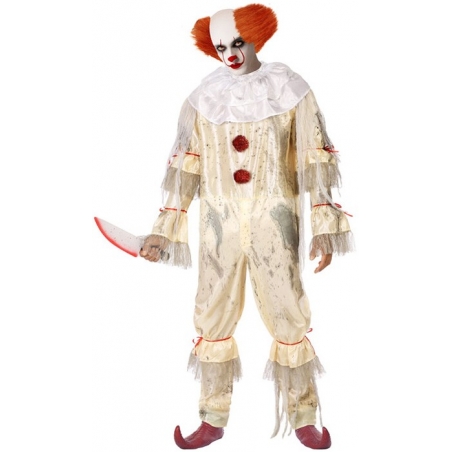 déguisement de clown tueur grande taille, incarnez un clown digne du film ça pour Halloween