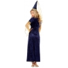 Robe médiévale bleue pour femme, incarnez une magicienne à l'occasion d'une fête médiévale Robe médiévale bleue pour femme, incarnez une magicienne à l'occasion d'une fête médiévale