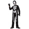 déguisement de squelette pour garçon de 3 à 12 ans avec combinaison, masque et gants
