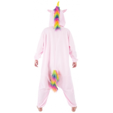 Déguisement kigurumi licorne rose femme 