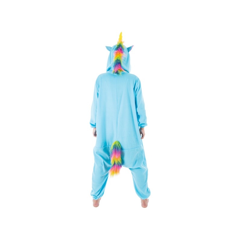 Kigurumi licorne bleue pour femme, original et coloré