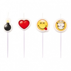 Mini Bougies Emoticone Smiley La Magie Du Deguisement Deco De Table Mini Bougies Emoticone Smiley La Magie Du Deguisement Deco De Table
