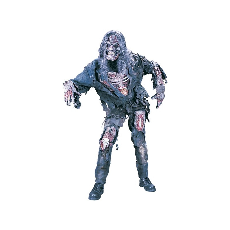 Déguisement de zombie en 3D avec masque