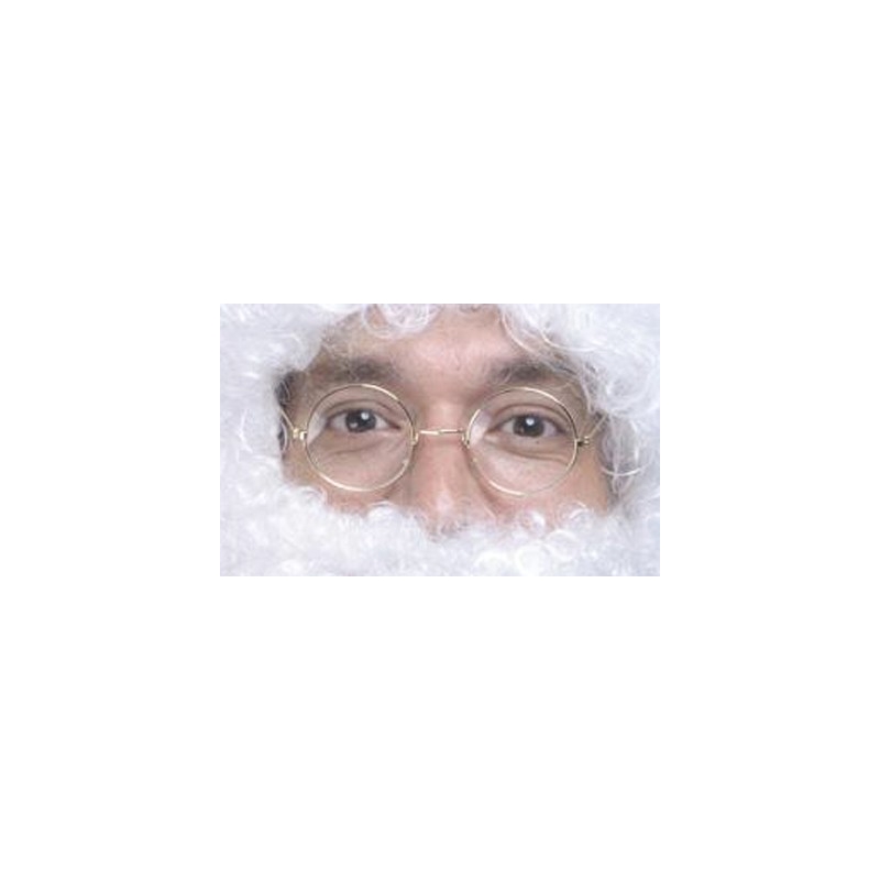 Lunettes de Père Noël avec verres