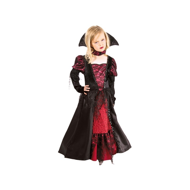 Déguisement de vampire pour fille luxe de 7 à 12 ans